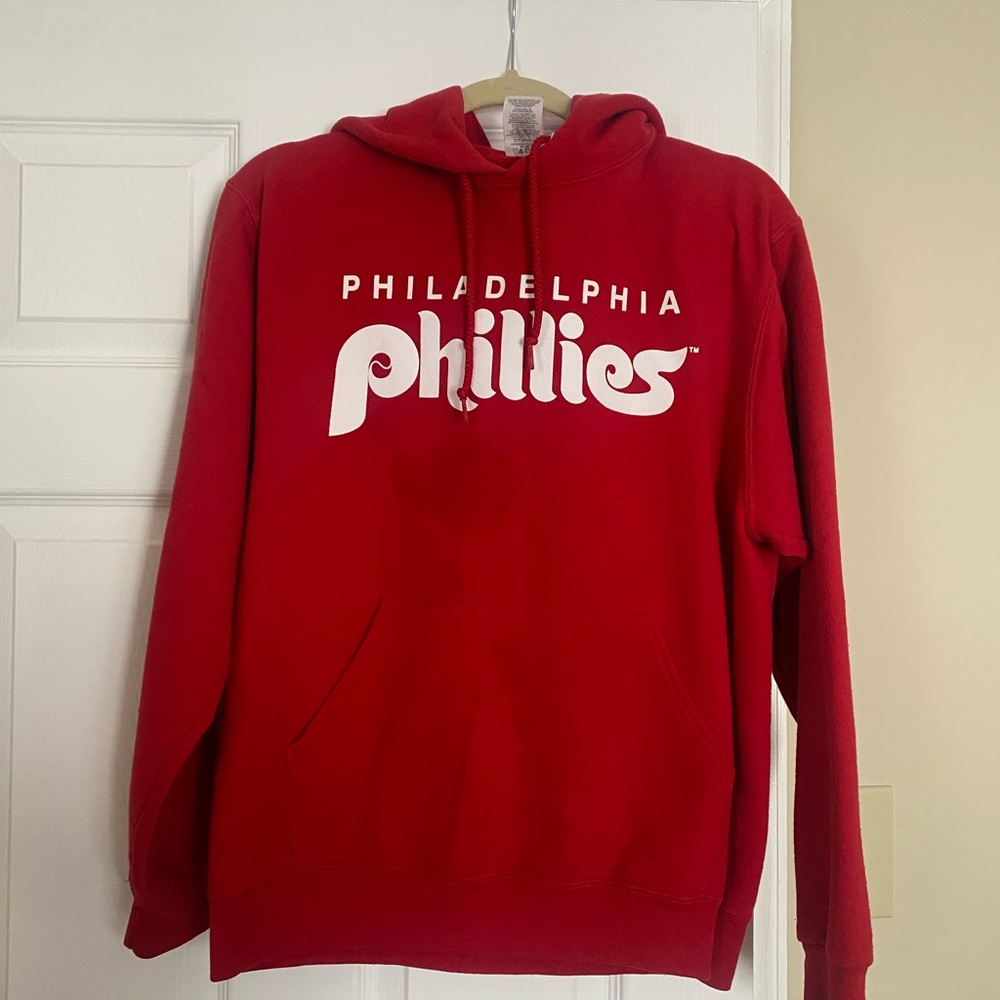 Women’s red Phillies Hoodie